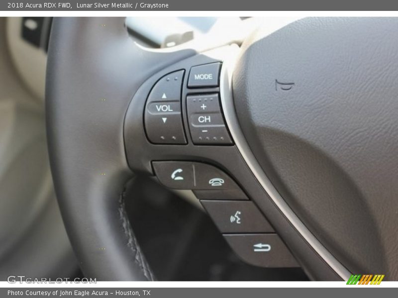 Lunar Silver Metallic / Graystone 2018 Acura RDX FWD