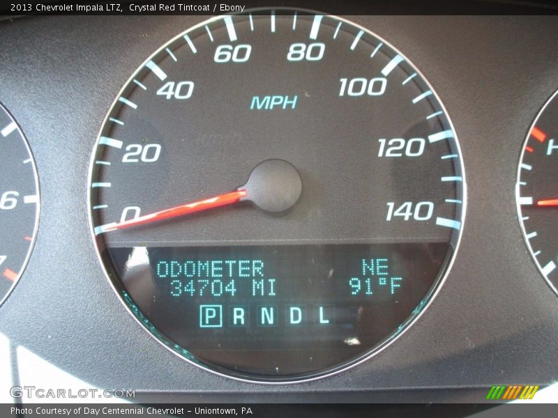 Crystal Red Tintcoat / Ebony 2013 Chevrolet Impala LTZ