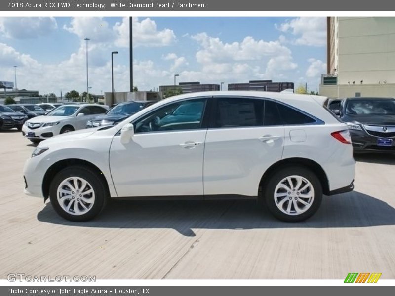 White Diamond Pearl / Parchment 2018 Acura RDX FWD Technology