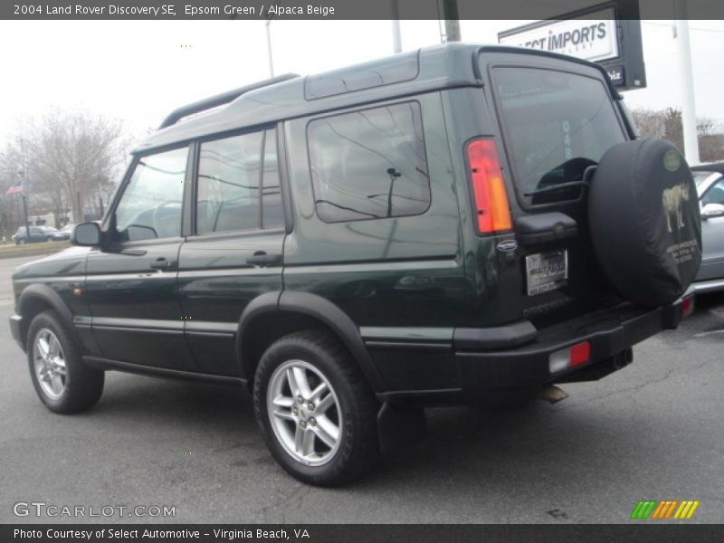 Epsom Green / Alpaca Beige 2004 Land Rover Discovery SE