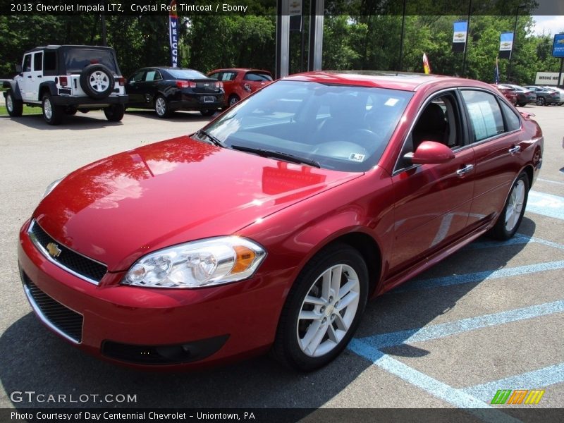 Crystal Red Tintcoat / Ebony 2013 Chevrolet Impala LTZ
