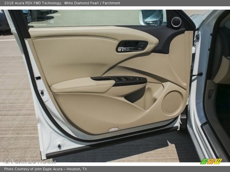White Diamond Pearl / Parchment 2018 Acura RDX FWD Technology