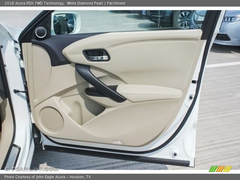 White Diamond Pearl / Parchment 2018 Acura RDX FWD Technology