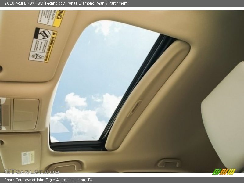 White Diamond Pearl / Parchment 2018 Acura RDX FWD Technology