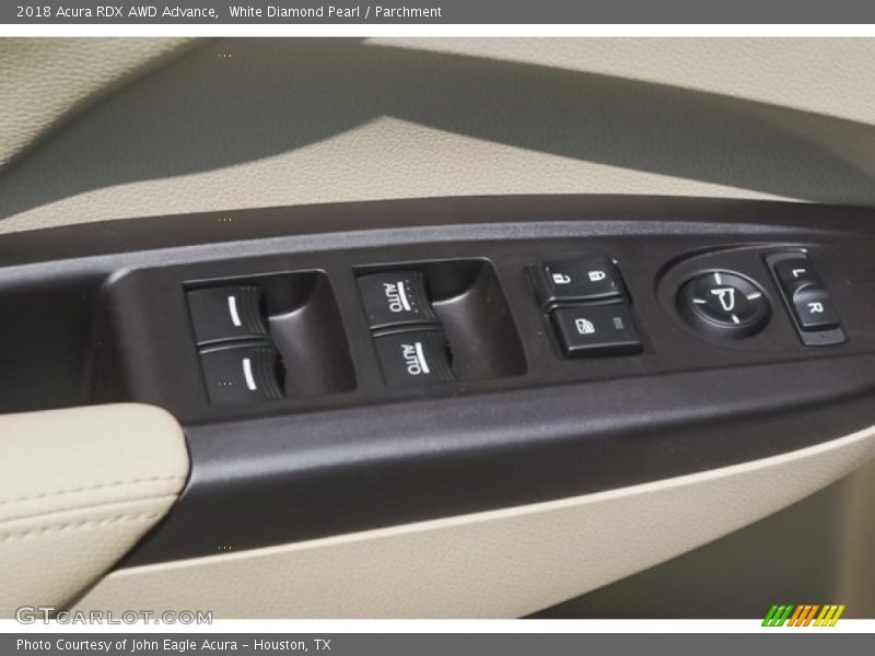 White Diamond Pearl / Parchment 2018 Acura RDX AWD Advance