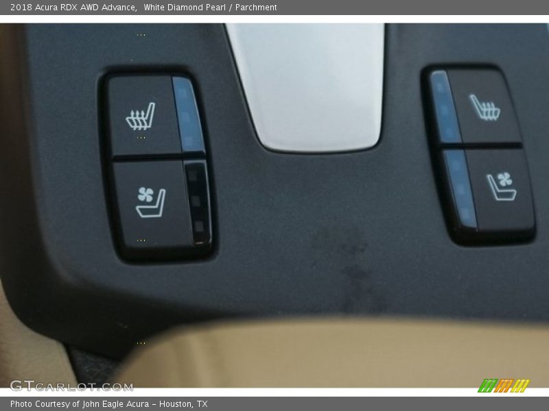 White Diamond Pearl / Parchment 2018 Acura RDX AWD Advance
