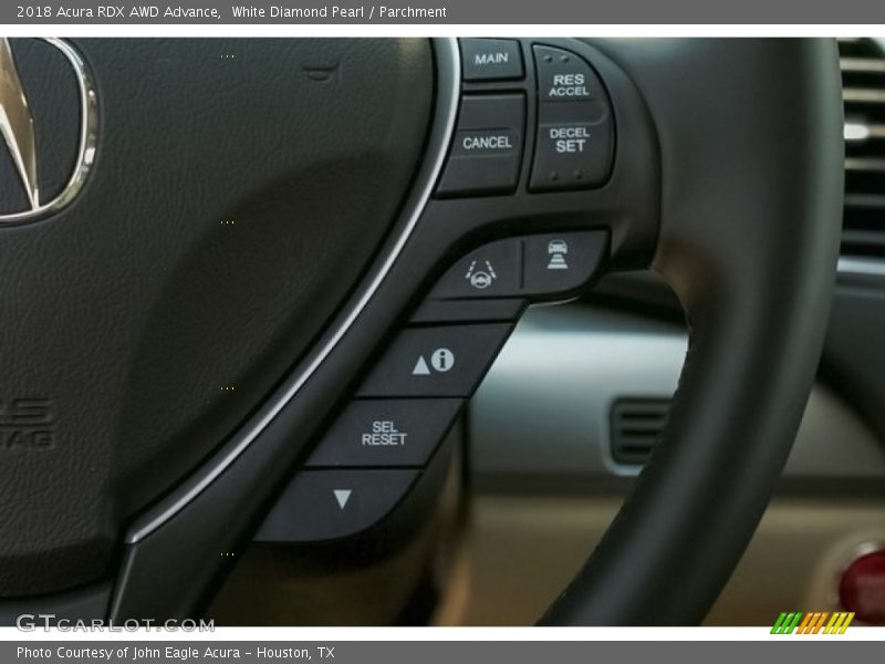 White Diamond Pearl / Parchment 2018 Acura RDX AWD Advance
