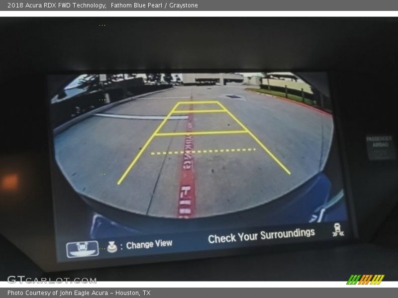 Fathom Blue Pearl / Graystone 2018 Acura RDX FWD Technology