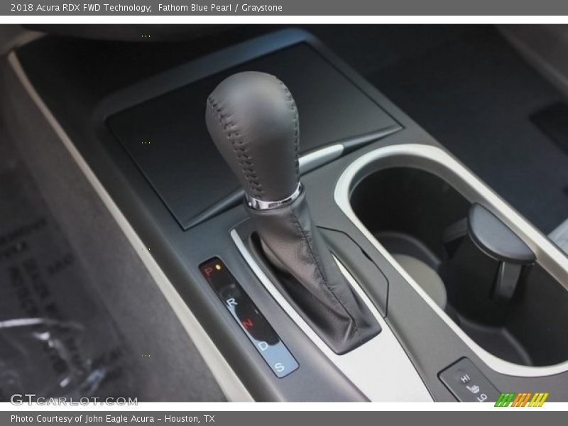 Fathom Blue Pearl / Graystone 2018 Acura RDX FWD Technology