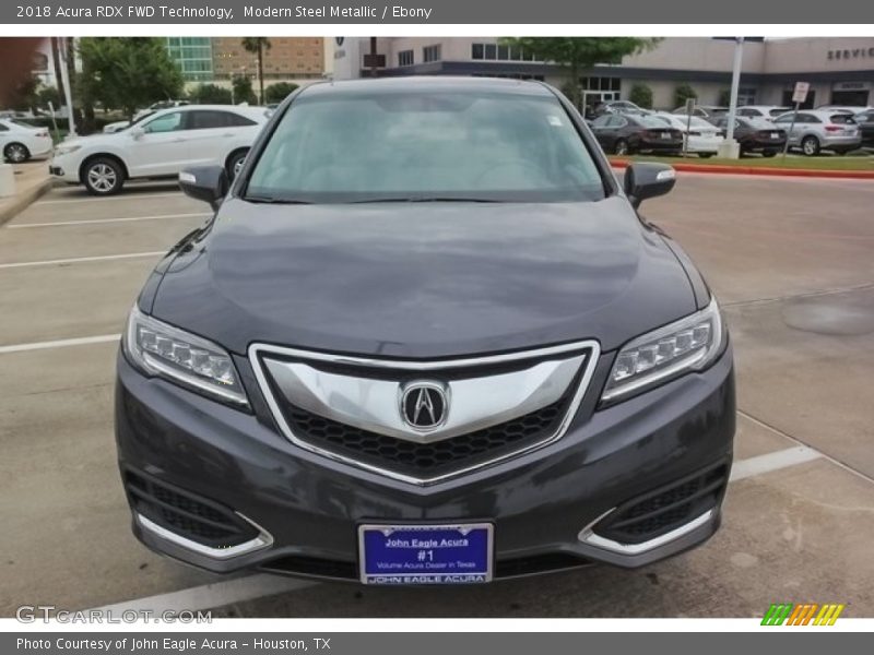 Modern Steel Metallic / Ebony 2018 Acura RDX FWD Technology