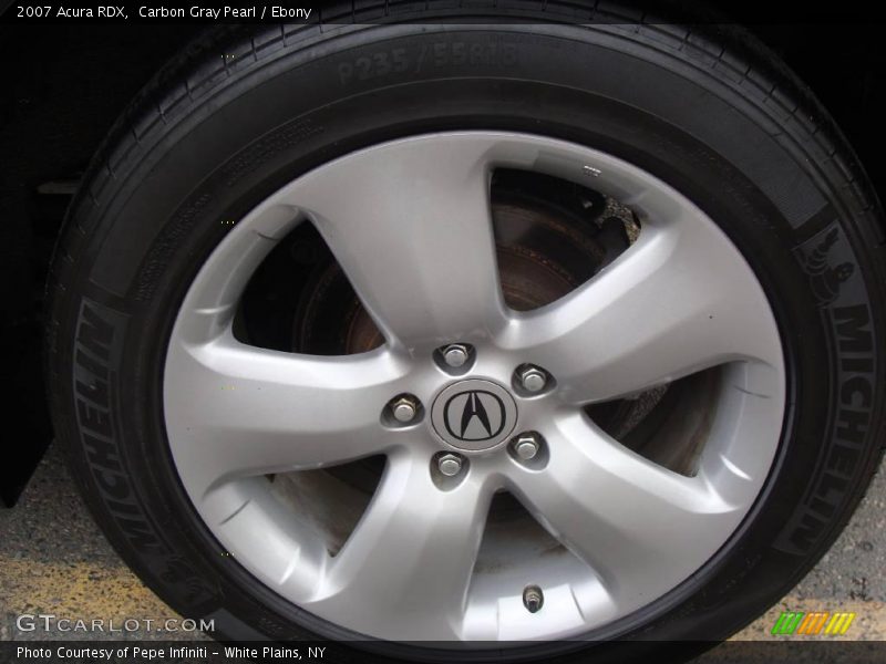 Carbon Gray Pearl / Ebony 2007 Acura RDX