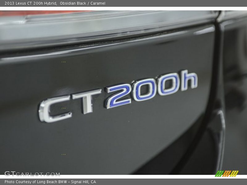 Obsidian Black / Caramel 2013 Lexus CT 200h Hybrid
