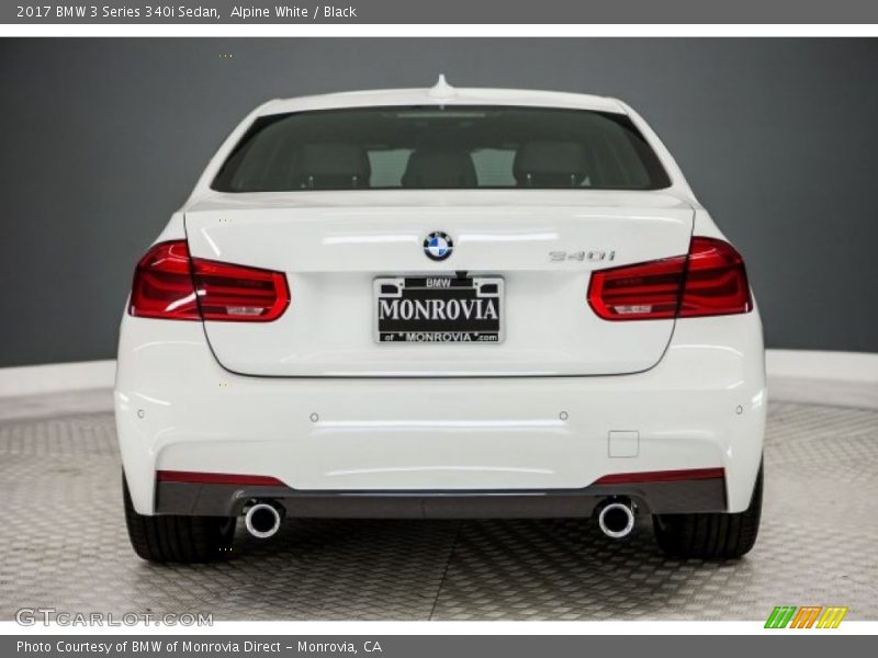 Alpine White / Black 2017 BMW 3 Series 340i Sedan