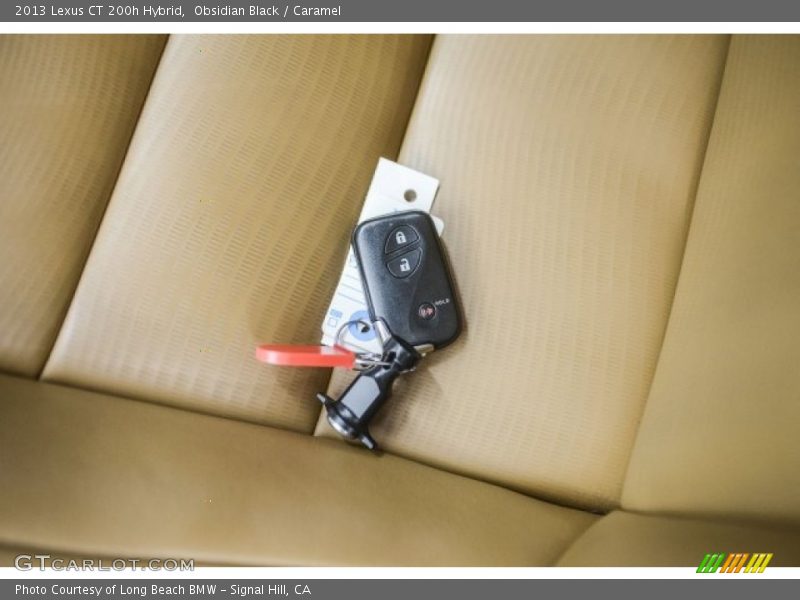 Obsidian Black / Caramel 2013 Lexus CT 200h Hybrid