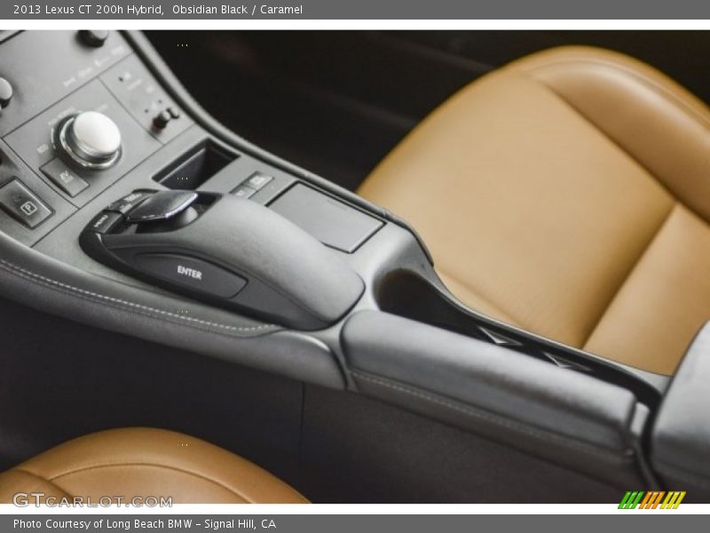 Obsidian Black / Caramel 2013 Lexus CT 200h Hybrid