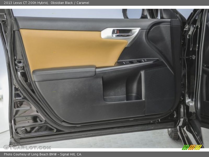 Obsidian Black / Caramel 2013 Lexus CT 200h Hybrid