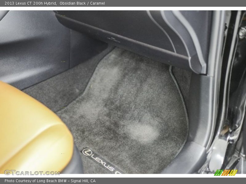 Obsidian Black / Caramel 2013 Lexus CT 200h Hybrid