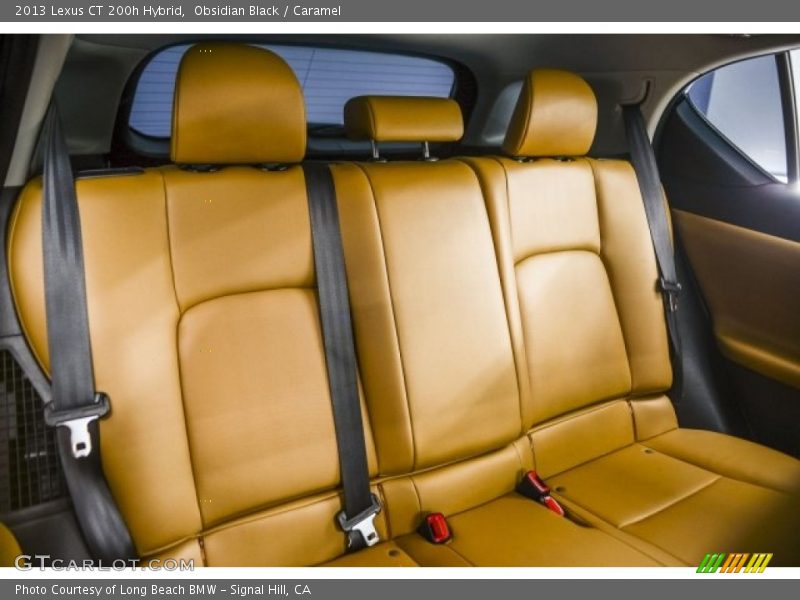 Obsidian Black / Caramel 2013 Lexus CT 200h Hybrid