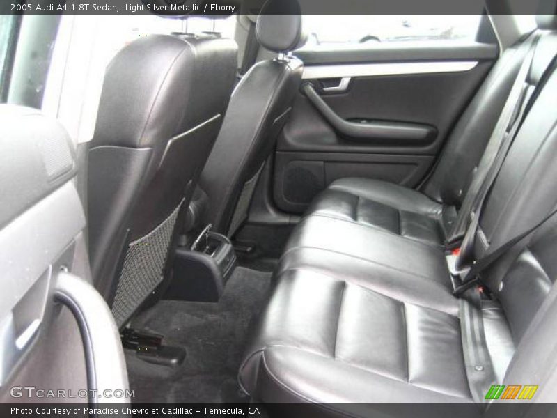 Light Silver Metallic / Ebony 2005 Audi A4 1.8T Sedan