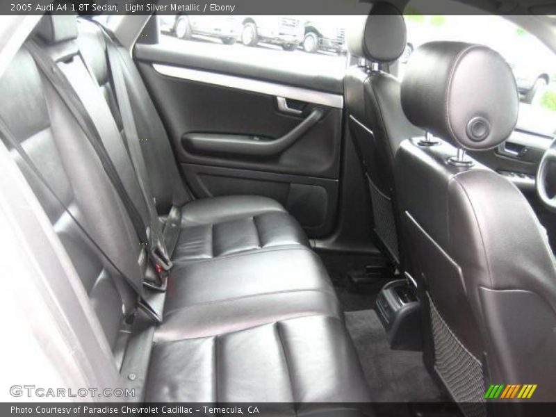 Light Silver Metallic / Ebony 2005 Audi A4 1.8T Sedan