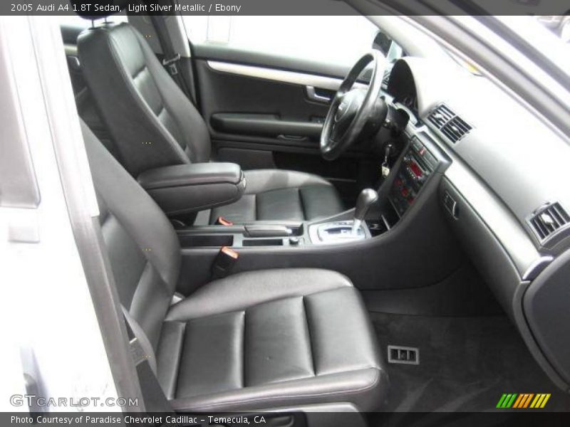 Light Silver Metallic / Ebony 2005 Audi A4 1.8T Sedan