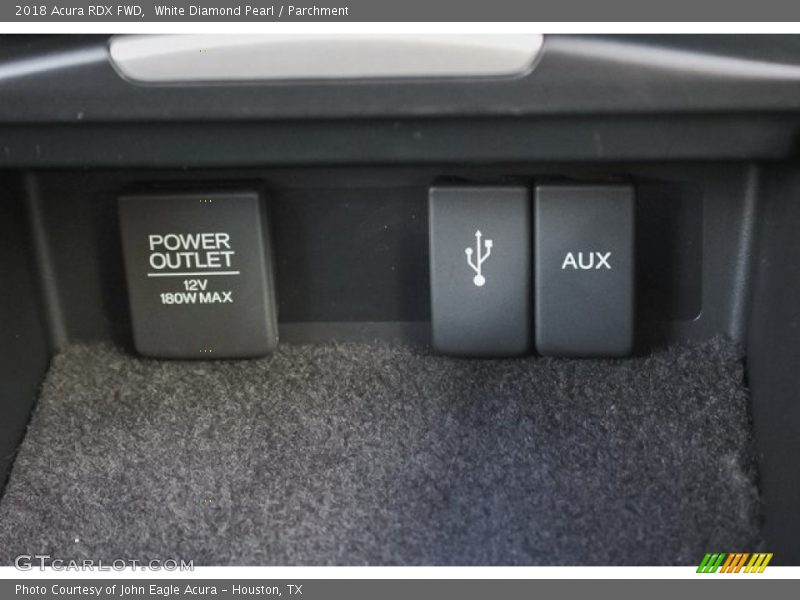 White Diamond Pearl / Parchment 2018 Acura RDX FWD