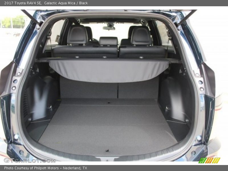 Galactic Aqua Mica / Black 2017 Toyota RAV4 SE