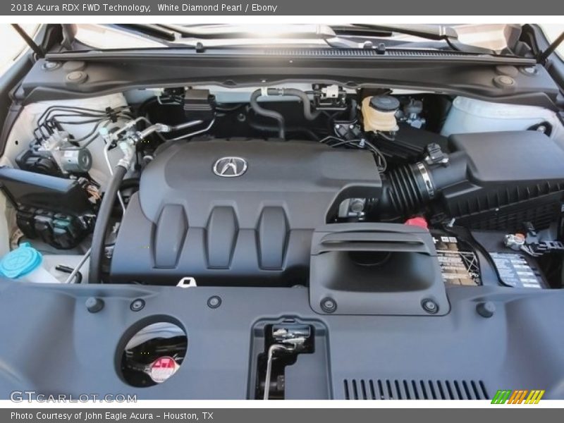 White Diamond Pearl / Ebony 2018 Acura RDX FWD Technology