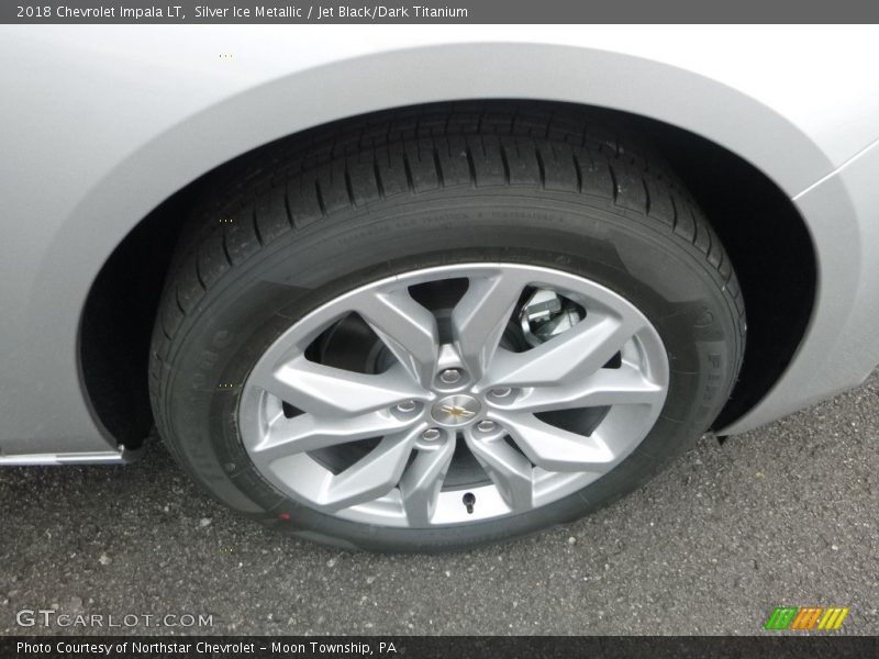 Silver Ice Metallic / Jet Black/Dark Titanium 2018 Chevrolet Impala LT