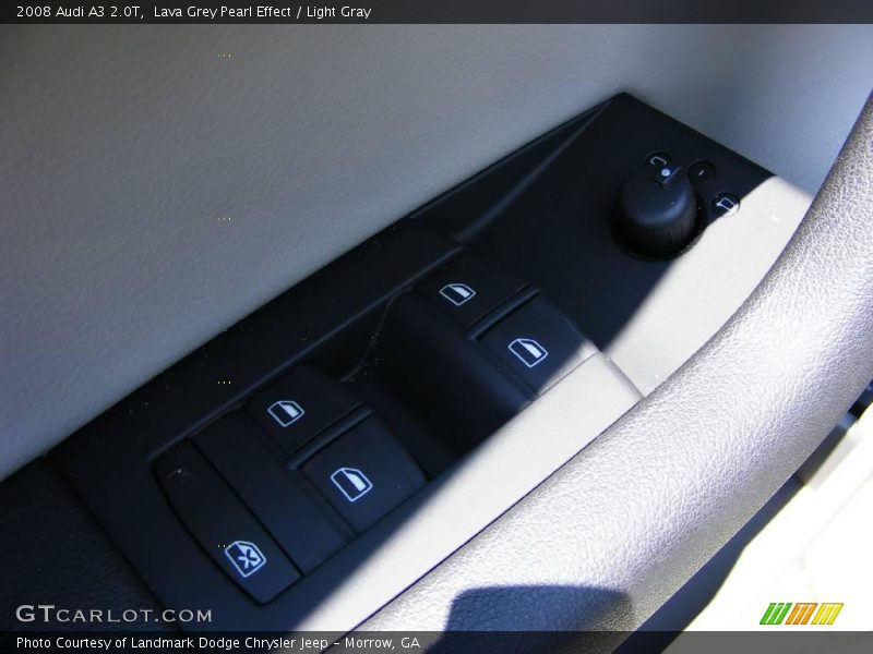 Lava Grey Pearl Effect / Light Gray 2008 Audi A3 2.0T