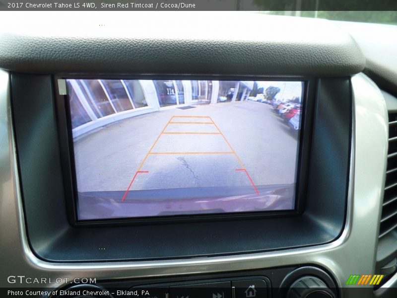 Siren Red Tintcoat / Cocoa/Dune 2017 Chevrolet Tahoe LS 4WD