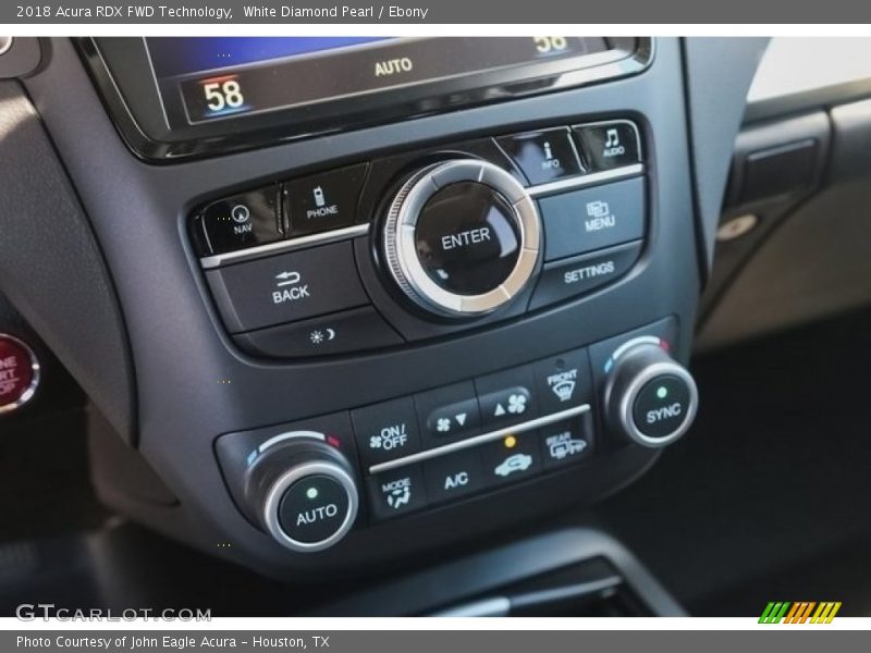 White Diamond Pearl / Ebony 2018 Acura RDX FWD Technology