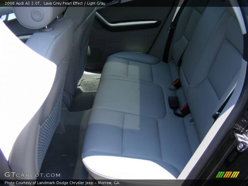 Lava Grey Pearl Effect / Light Gray 2008 Audi A3 2.0T
