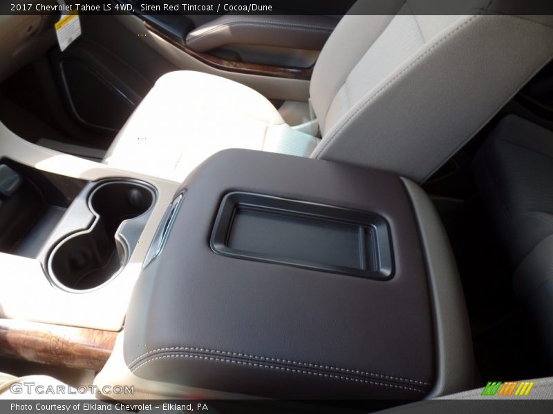 Siren Red Tintcoat / Cocoa/Dune 2017 Chevrolet Tahoe LS 4WD