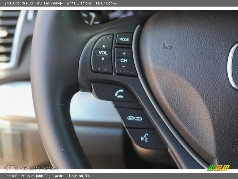 White Diamond Pearl / Ebony 2018 Acura RDX FWD Technology