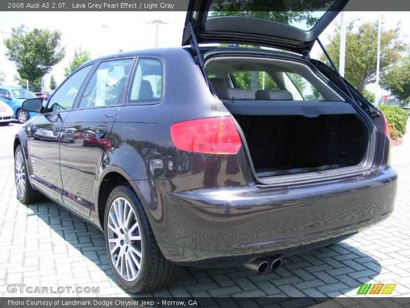 Lava Grey Pearl Effect / Light Gray 2008 Audi A3 2.0T