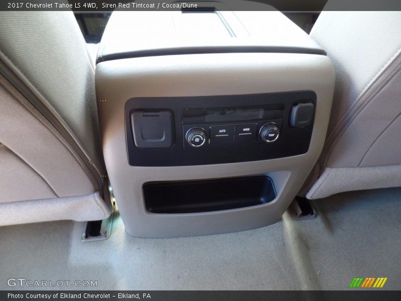 Siren Red Tintcoat / Cocoa/Dune 2017 Chevrolet Tahoe LS 4WD