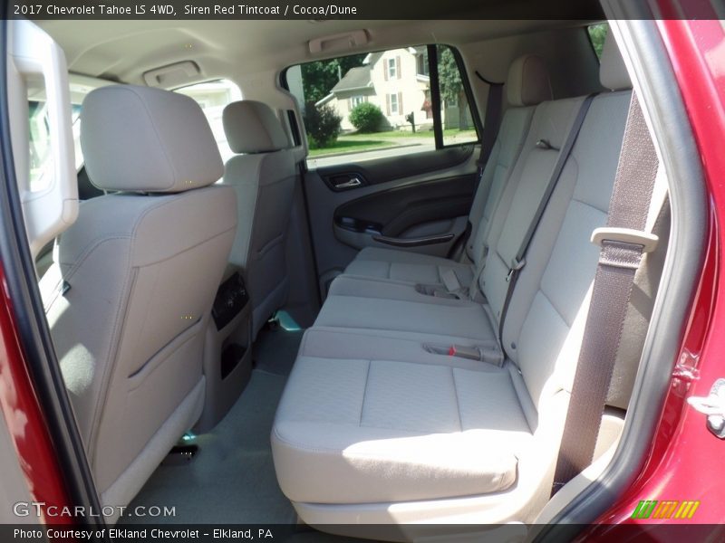 Siren Red Tintcoat / Cocoa/Dune 2017 Chevrolet Tahoe LS 4WD