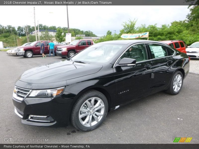 Mosaic Black Metallic / Jet Black/Dark Titanium 2018 Chevrolet Impala LT