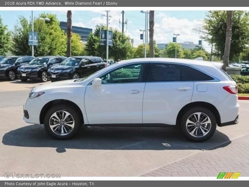 White Diamond Pearl / Ebony 2018 Acura RDX FWD Advance