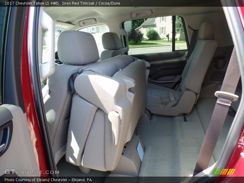 Siren Red Tintcoat / Cocoa/Dune 2017 Chevrolet Tahoe LS 4WD
