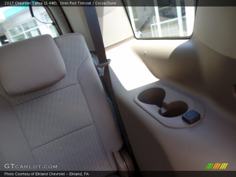 Siren Red Tintcoat / Cocoa/Dune 2017 Chevrolet Tahoe LS 4WD