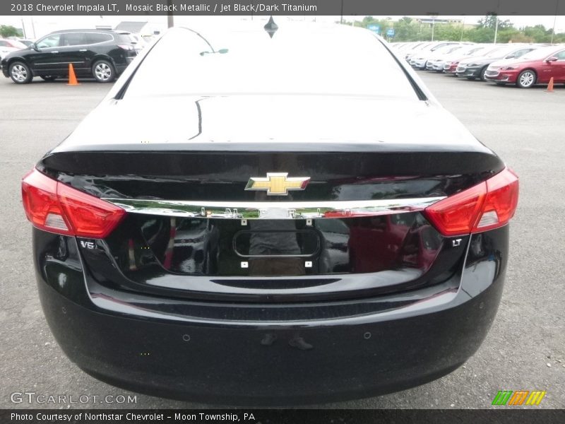 Mosaic Black Metallic / Jet Black/Dark Titanium 2018 Chevrolet Impala LT
