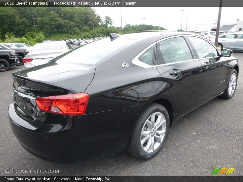 Mosaic Black Metallic / Jet Black/Dark Titanium 2018 Chevrolet Impala LT