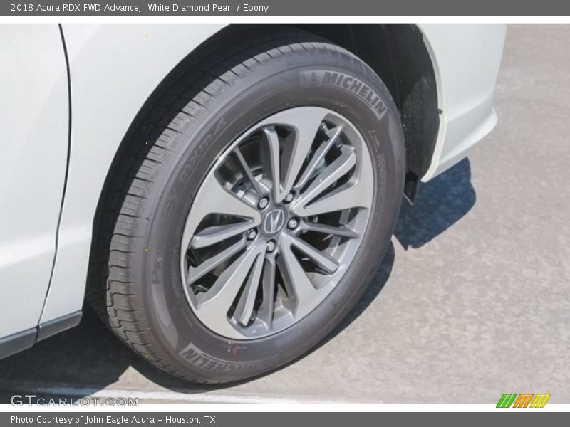 White Diamond Pearl / Ebony 2018 Acura RDX FWD Advance