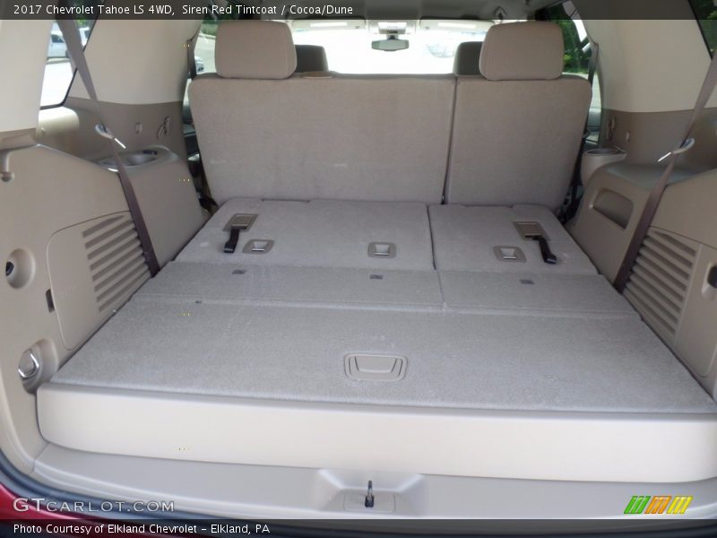 Siren Red Tintcoat / Cocoa/Dune 2017 Chevrolet Tahoe LS 4WD