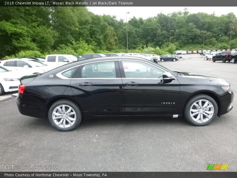 Mosaic Black Metallic / Jet Black/Dark Titanium 2018 Chevrolet Impala LT