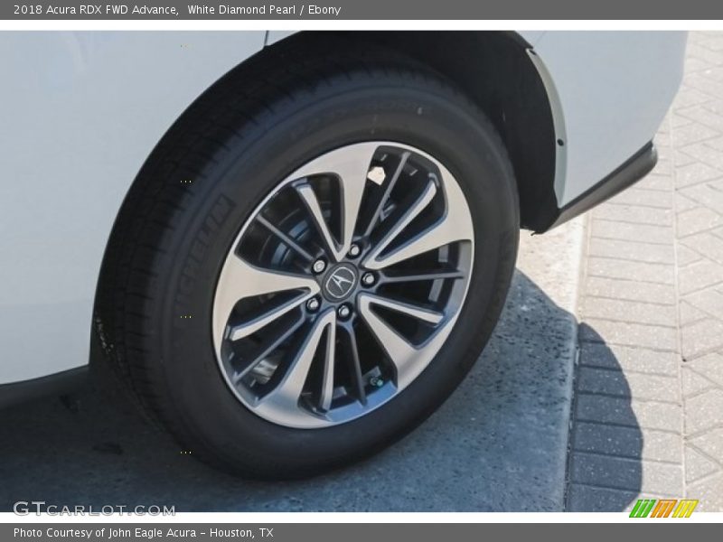 White Diamond Pearl / Ebony 2018 Acura RDX FWD Advance
