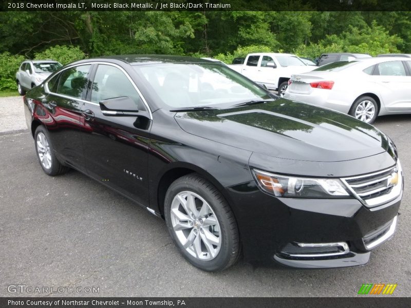 Mosaic Black Metallic / Jet Black/Dark Titanium 2018 Chevrolet Impala LT