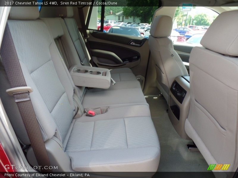 Siren Red Tintcoat / Cocoa/Dune 2017 Chevrolet Tahoe LS 4WD